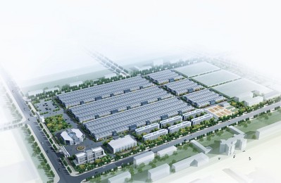 蘇泊爾衛浴沈陽沈北新區投資建設的不銹鋼無鉛龍頭生產基地效果圖